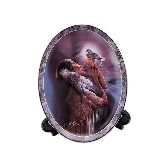 The Sharing Plate Messengers of the Spirit #6 Lee Bogle Bradford Exchange‎ - Picture 1 of 11